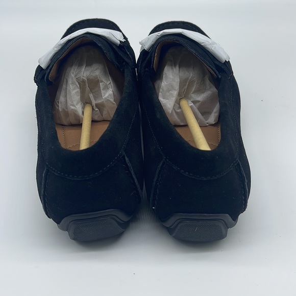 Alfani Womens James Leather Square Toe Loafers, Black 8/.5 w - Picture 6 of 16